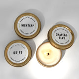 Chalet Collection:  Gold Tin Tealight Sample Pack