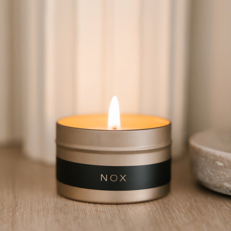 NOX Gold Travel Tin Candle – Ritual Collection
