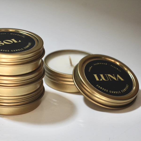 Ritual Collection: Gold Tin Tealight Sample Pack