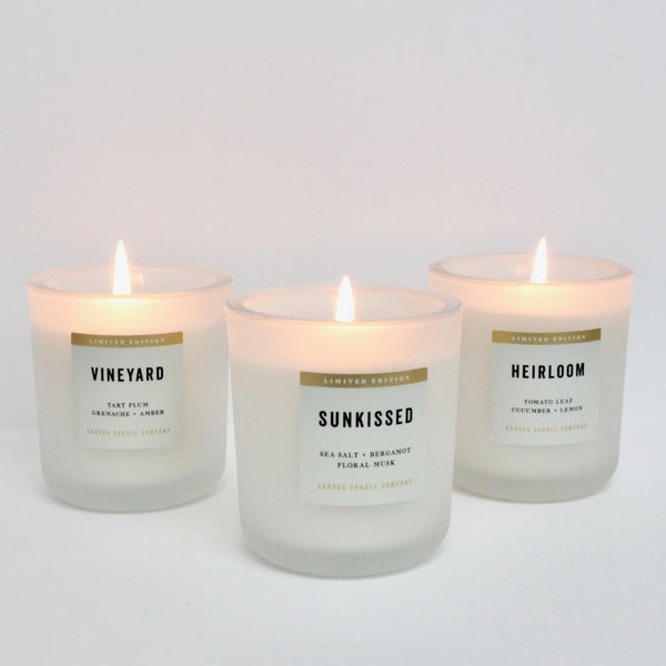 The Weekender Collection Signature Candle Trio