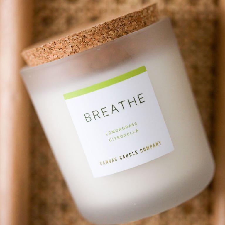 BREATHE - Citronella + Lemongrass Soy Candle