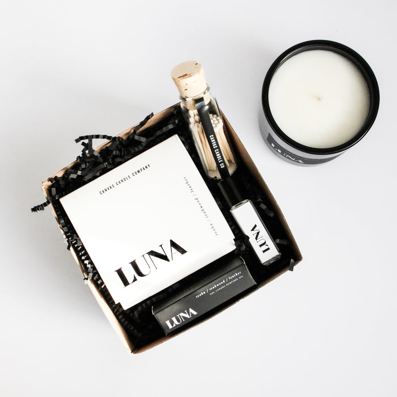 Ritual Candle + Perfume Gift Box