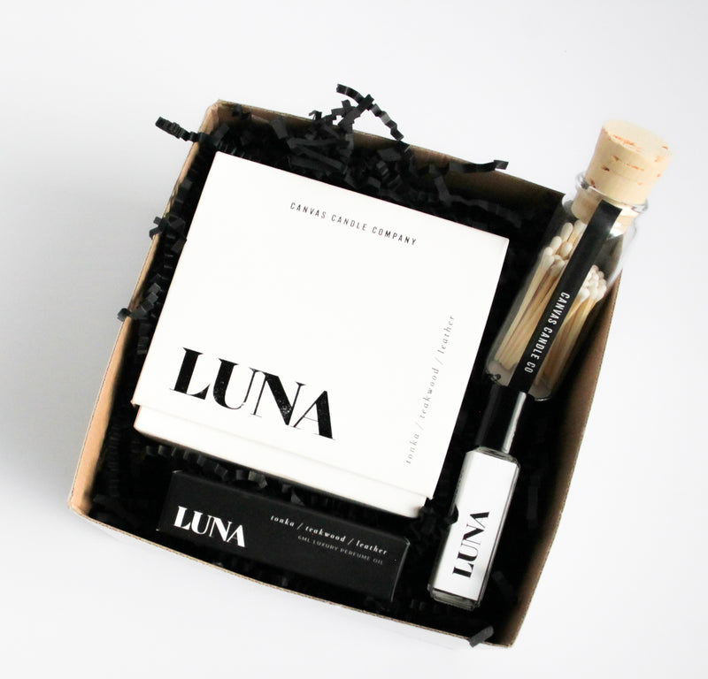 Ritual Candle + Perfume Gift Box