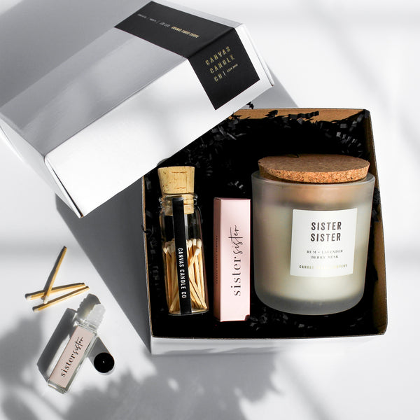 Sister Sister Candle Gift Box