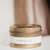Fireside - Gold Travel Tin Candle